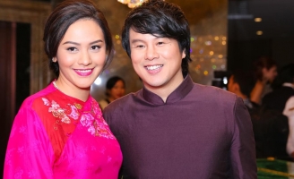 Thanh Bùi từng thấy may mắn khi cưới được Trương Huệ Vân