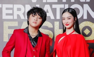 Thiên Khôi lớn phổng phao khi tham gia Lễ hội thời trang quốc tế 2020