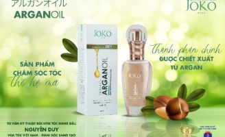 Thương hiệu mỹ phẩm Joko Nhật Bản ra mắt tinh dầu dưỡng tóc Argan Oil