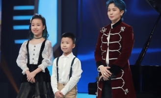 Trấn Thành và Hari Won trầm trồ “bản sao nhí” của chính mình trên sân khấu