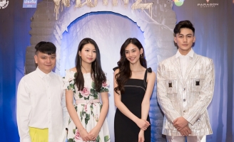 Trịnh Tú Trung, Ngọc Lan Vy liên tiếp xuất hiện trên thảm đỏ các sự kiện lớn tại Thái Lan