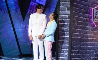 Trường Giang gặp “cái kết đắng” khi đọ chiều cao với Thuận Nguyễn  