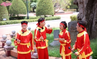 Trường Giang – Negav lần đầu thử sức võ cổ truyền Bình Định  