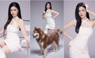 Trương Quỳnh Anh biến hoá ngọt ngào trong bộ ảnh mùa lễ hội