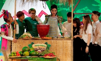 Ty Thy mang gỏi đu đủ Thái đến Thiên Đường Ẩm Thực mùa 6