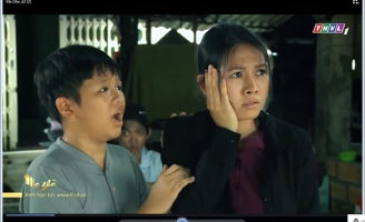 Văn Phượng bị tát sưng mặt khi quay cảnh bị đánh ghen