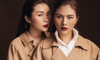 Vân Trang – Việt Trang ngỡ chị em song sinh vì quá giống nhau