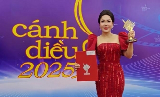 Việt Hương đoạt giải Cánh Diều 2025 với vai Hai Nhị trong Phim “Chị Dâu”