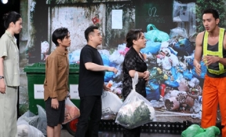 Việt Hương hóa thân bà bầu, dùng đủ chiêu trò “hành hạ” Tuấn Dũng