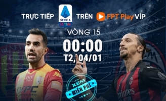 Xem Serie A miễn phí trên ứng dụng FPT Play