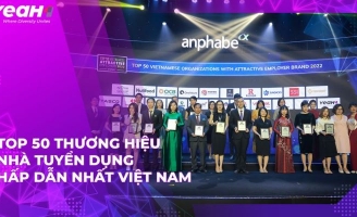 Yeah1 Group 4 năm liền lọt top 50 thương hiệu nhà tuyển dụng hấp dẫn nhất Việt Nam  